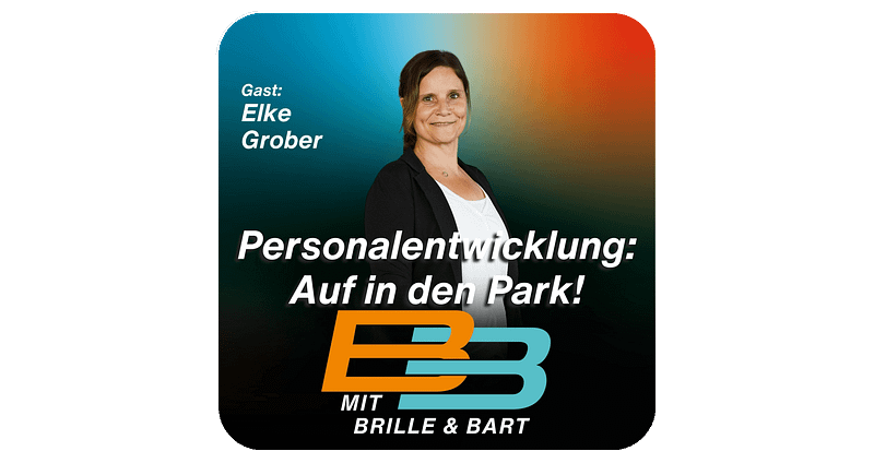 Mit Brille und Bart Cover 120 Elke Grober